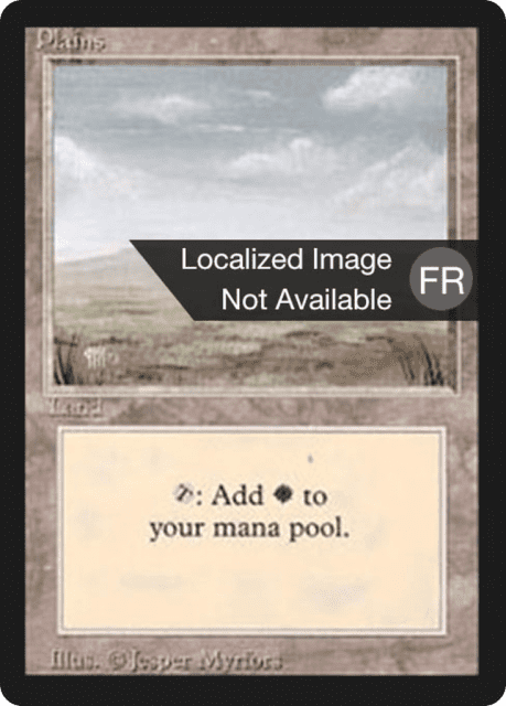 Plains (293) — Foreign Black Border