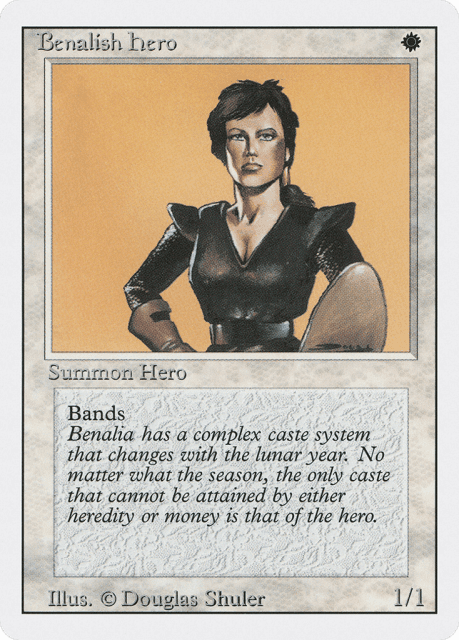 Benalish Hero (4) — Revised Edition