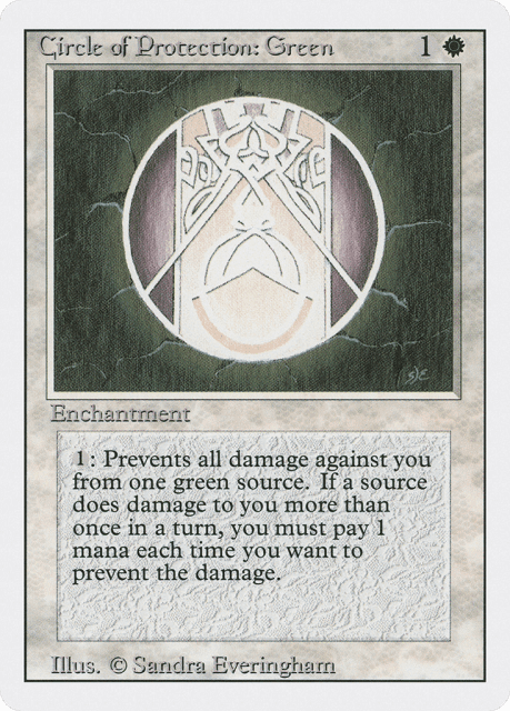 Circle of Protection: Green (11) — Revised Edition