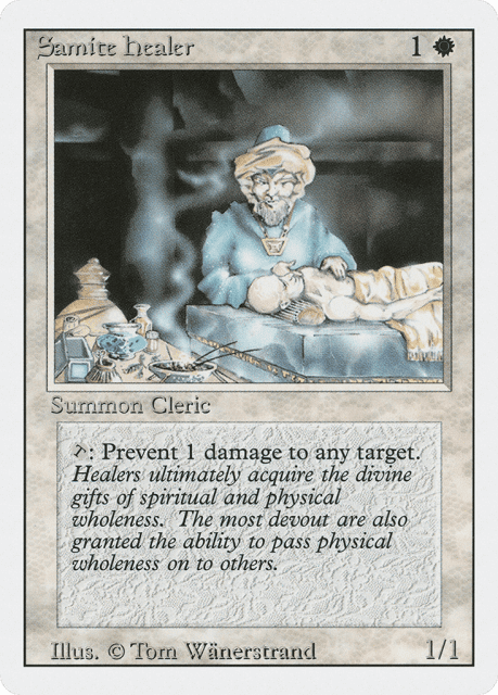 Samite Healer (38) — Revised Edition