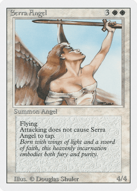 Serra Angel (40) — Revised Edition