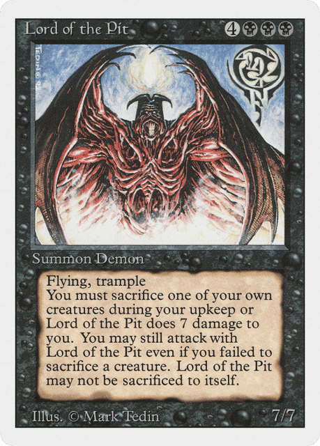 Lord of the Pit (116) — Revised Edition