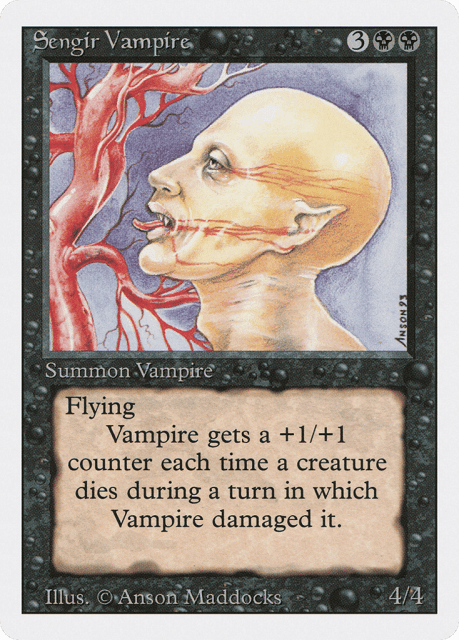 Sengir Vampire (129) — Revised Edition