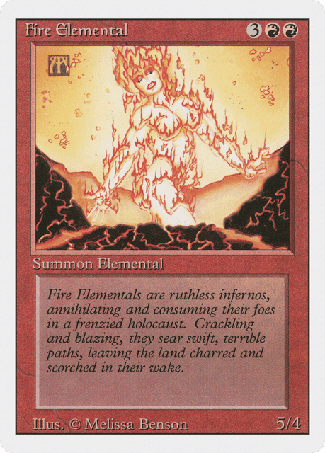 Fire Elemental (149) — Revised Edition