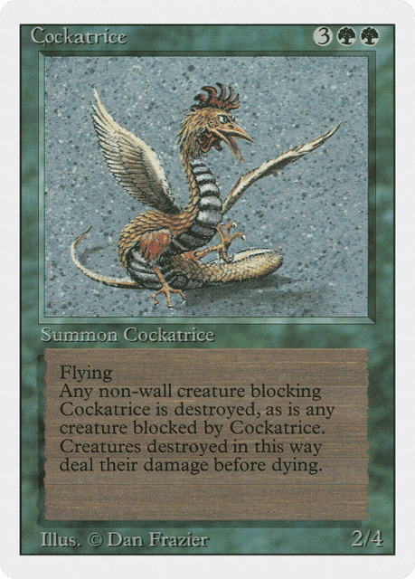 Cockatrice (189) — Revised Edition