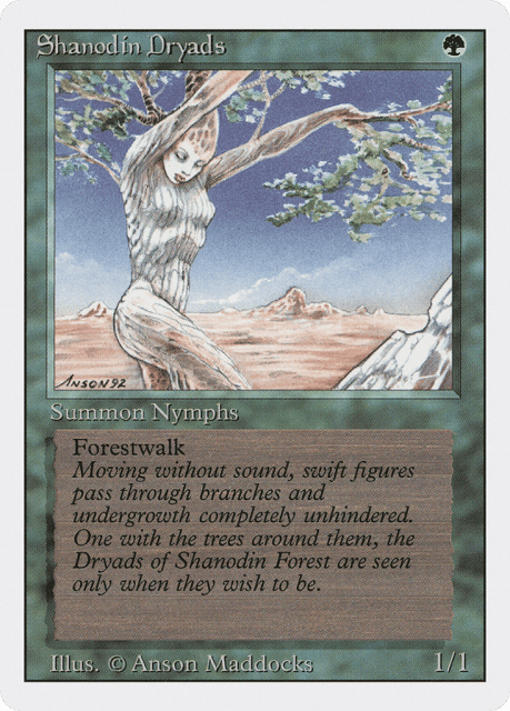 Shanodin Dryads (216) — Revised Edition