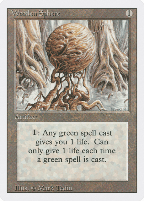 Wooden Sphere (281) — Revised Edition