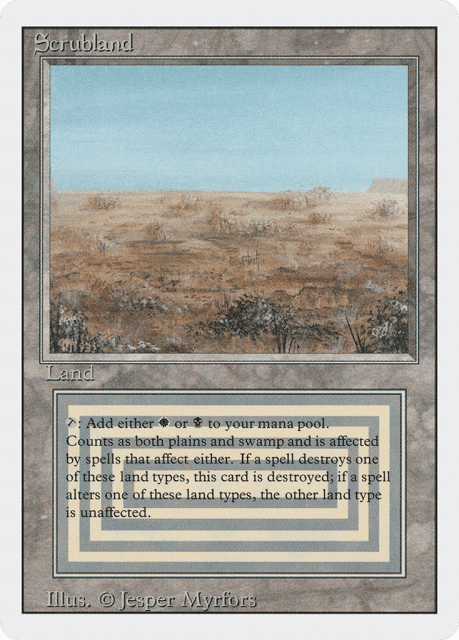 Scrubland (286) — Revised Edition