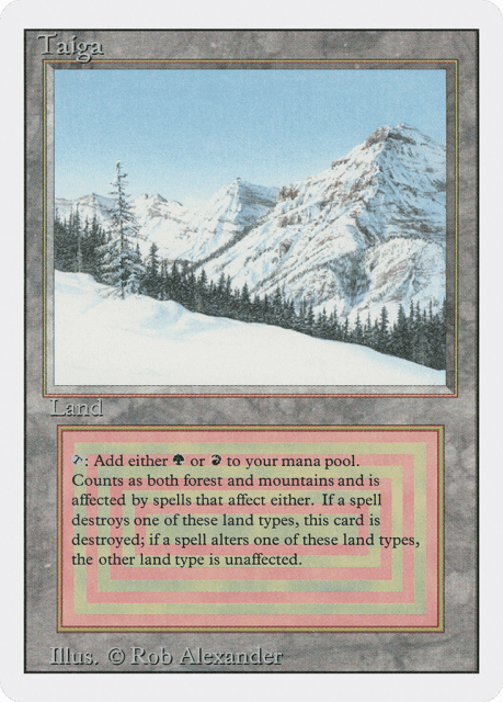Taiga (287) — Revised Edition