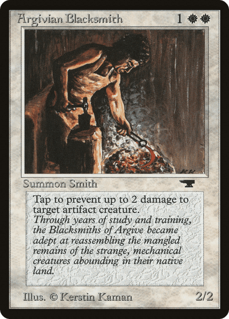 Argivian Blacksmith (2) — Antiquities