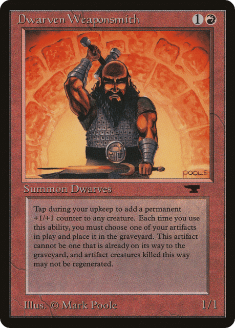 Dwarven Weaponsmith (25) — Antiquities