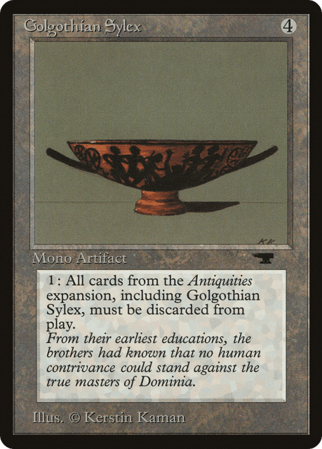 Golgothian Sylex (51) — Antiquities
