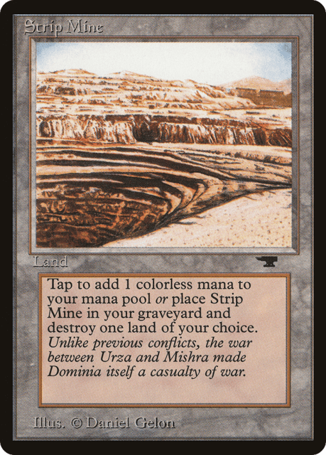 Strip Mine (82b) — Antiquities