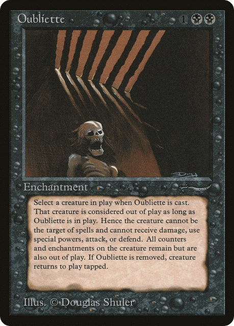 Oubliette (31) — Arabian Nights