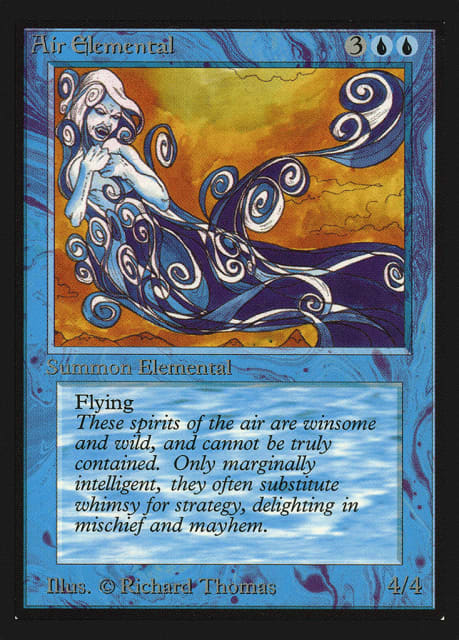 Air Elemental (47) — Collectors' Edition