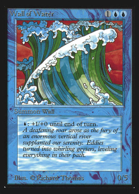 Wall of Water (91) — Collectors' Edition