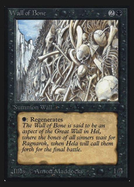 Wall of Bone (133) — Collectors' Edition