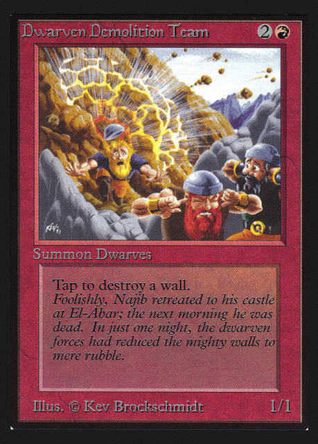 Dwarven Demolition Team (143) — Collectors' Edition