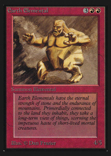 Earth Elemental (145) — Collectors' Edition