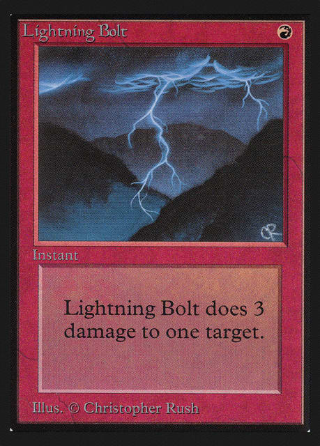 Lightning Bolt (162) — Collectors' Edition