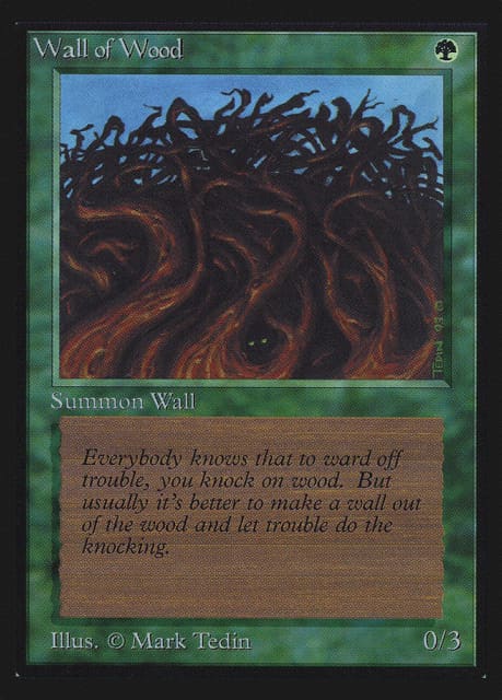 Wall of Wood (226) — Collectors' Edition