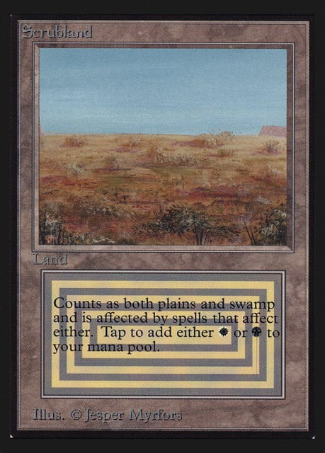 Scrubland (282) — Collectors' Edition