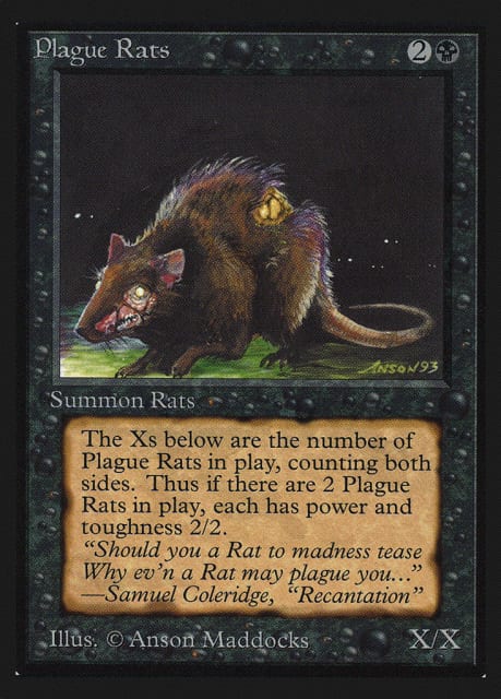 Plague Rats (122) — Intl. Collectors' Edition
