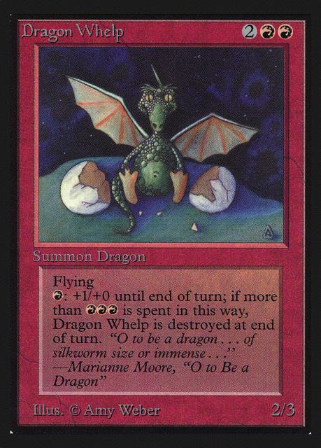 Dragon Whelp (142) — Intl. Collectors' Edition