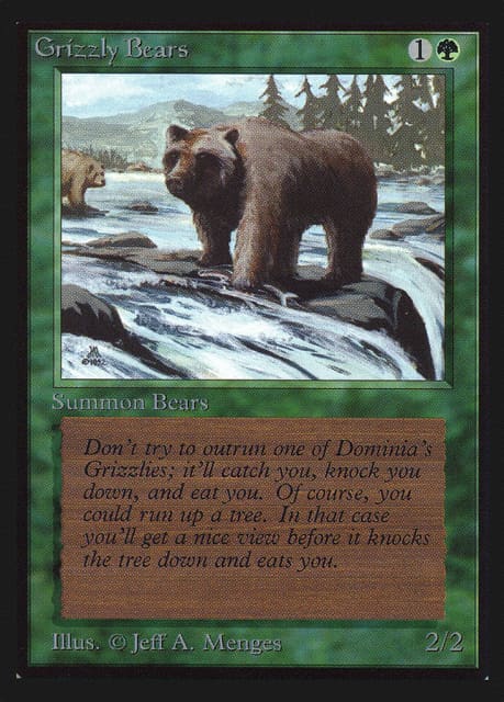 Grizzly Bears (200) — Intl. Collectors' Edition