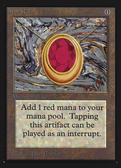 Mox Ruby (265) — Intl. Collectors' Edition