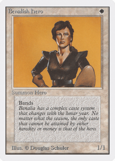 Benalish Hero (4) — Unlimited Edition