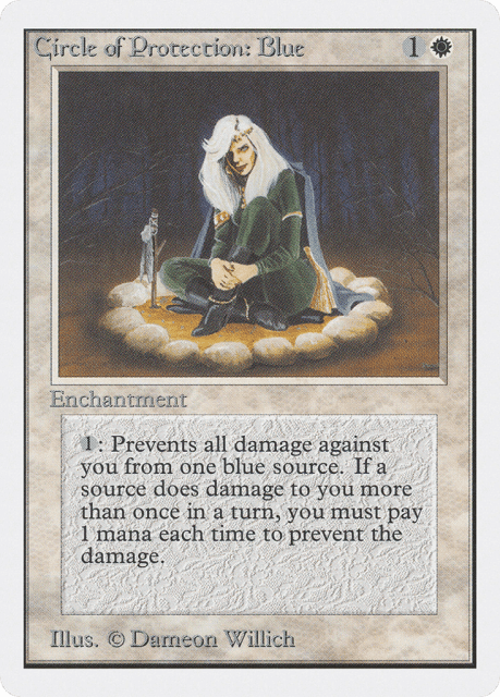 Circle of Protection: Blue (11) — Unlimited Edition