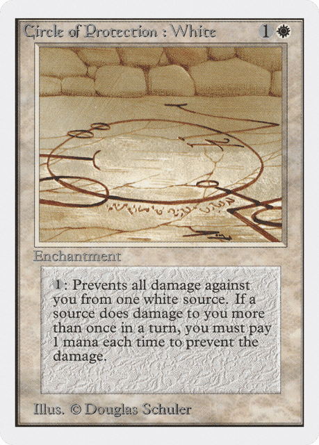 Circle of Protection: White (14) — Unlimited Edition