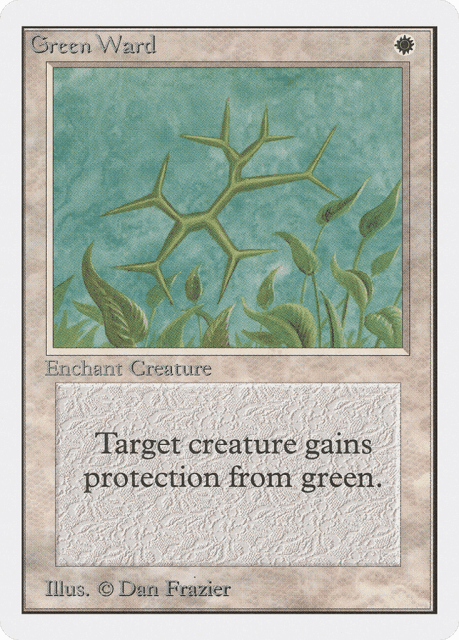 Green Ward (21) — Unlimited Edition
