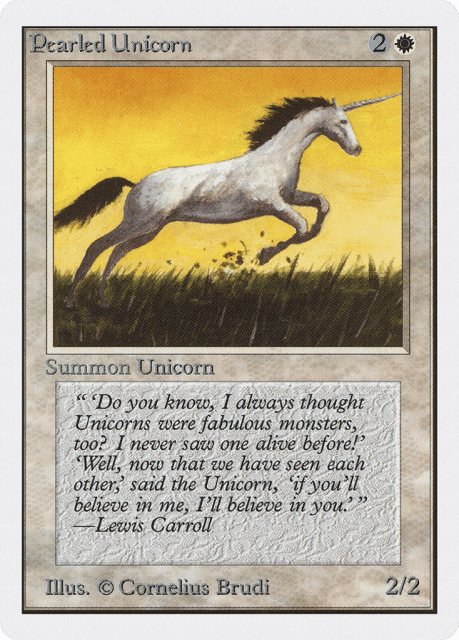 Pearled Unicorn (31) — Unlimited Edition