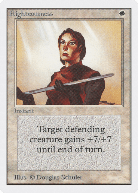 Righteousness (37) — Unlimited Edition