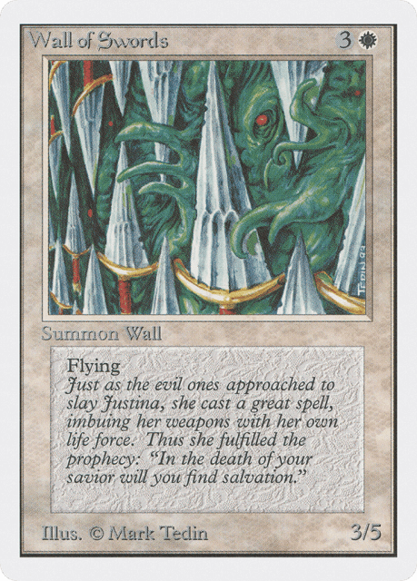 Wall of Swords (43) — Unlimited Edition