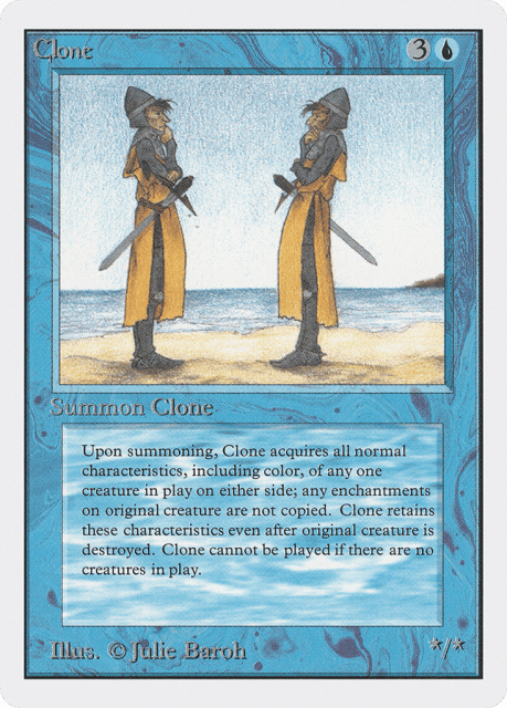 Clone (52) — Unlimited Edition