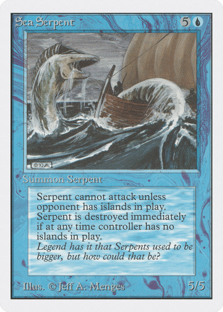 Sea Serpent (77) — Unlimited Edition