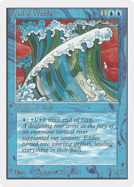 Wall of Water (91) — Unlimited Edition