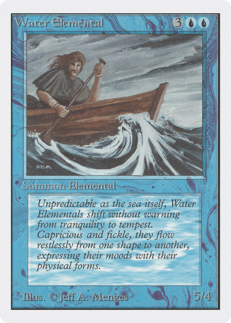 Water Elemental (92) — Unlimited Edition