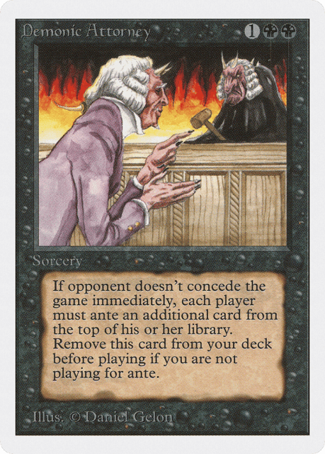 Demonic Attorney (103) — Unlimited Edition