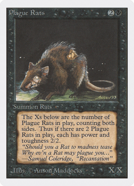 Plague Rats (122) — Unlimited Edition