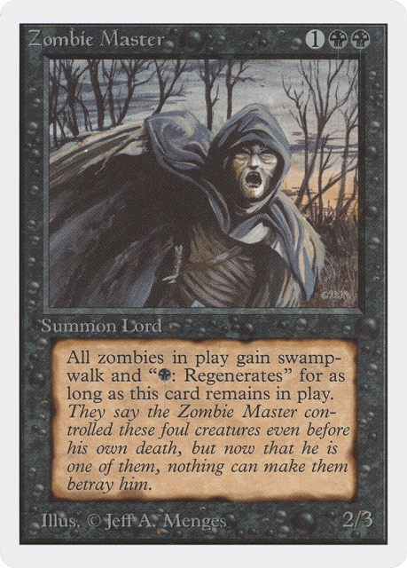 Zombie Master (138) — Unlimited Edition