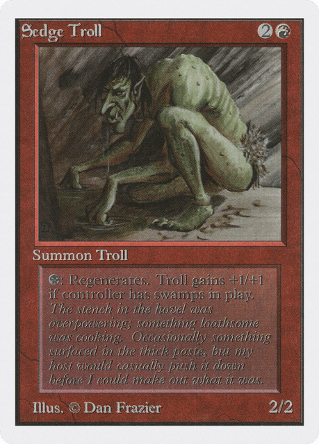 Sedge Troll (173) — Unlimited Edition