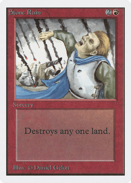 Stone Rain (178) — Unlimited Edition