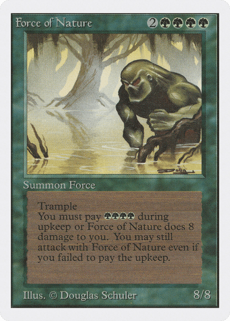 Force of Nature (195) — Unlimited Edition
