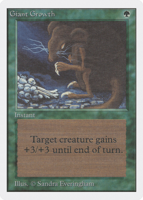 Giant Growth (198) — Unlimited Edition
