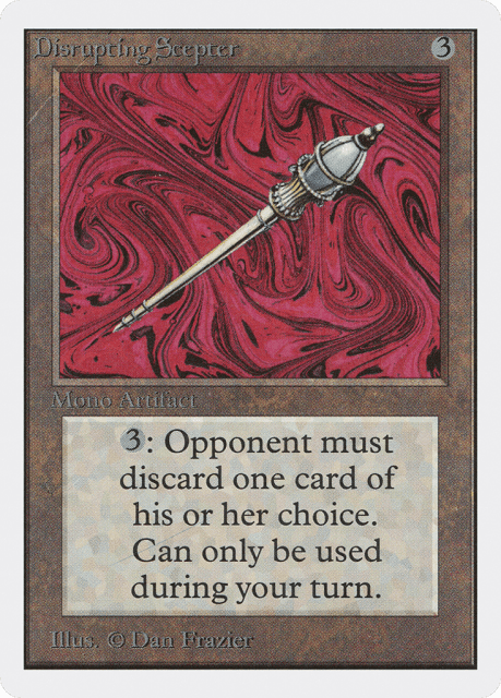 Disrupting Scepter (243) — Unlimited Edition