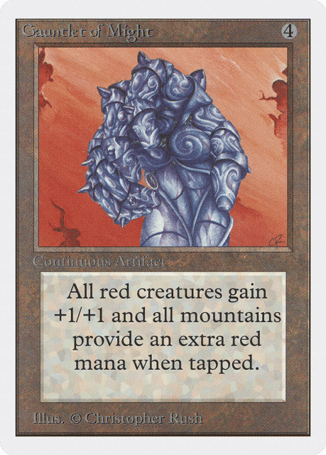 Gauntlet of Might (245) — Unlimited Edition